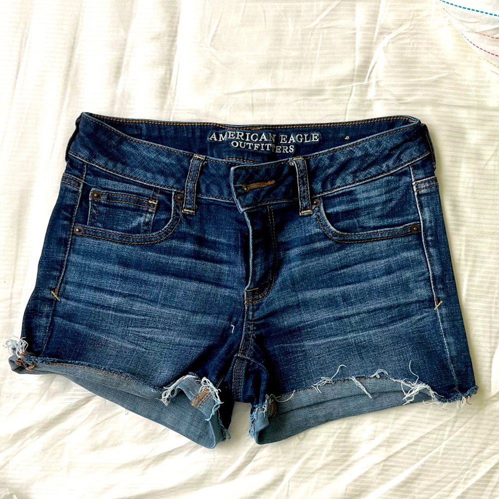 American Eagle Denim Short Shorts